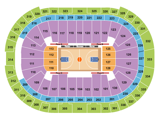 Lenovo Center NCAA Seating Chart